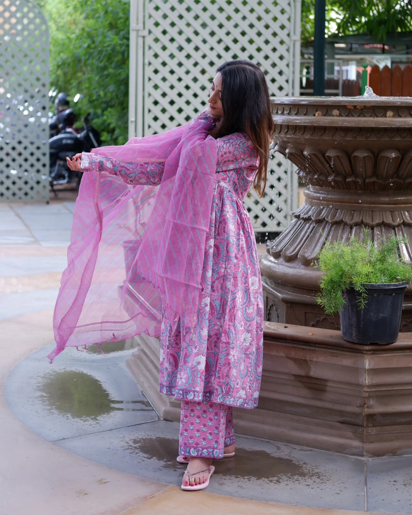 Stunning Indian Anarkali Suit Set for Women