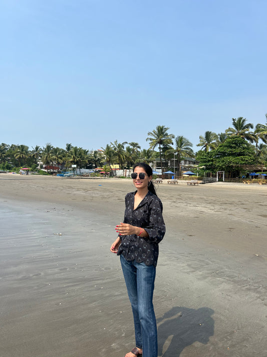 cotton printed shirt