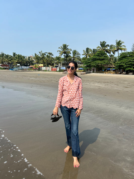cotton printed shirt